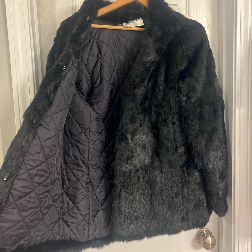 Vintage Rabbit fur coat - Picture 6 of 10